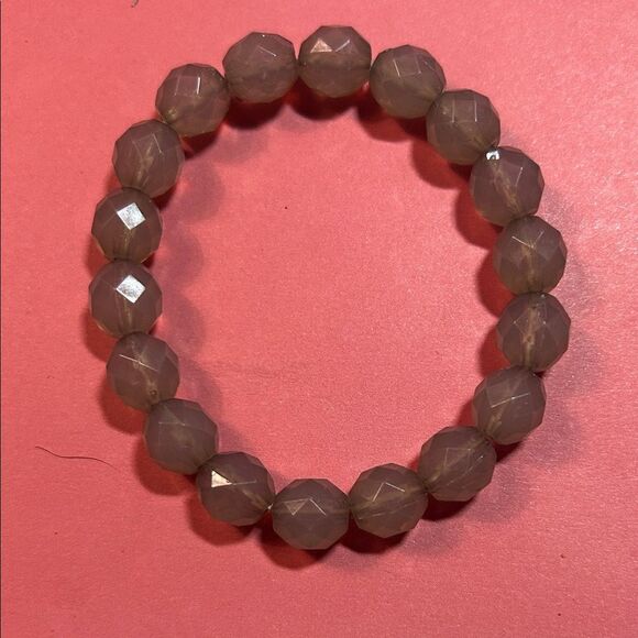 Elegant Black and Clear Beaded Bracelet Set - Picture 2 of 4